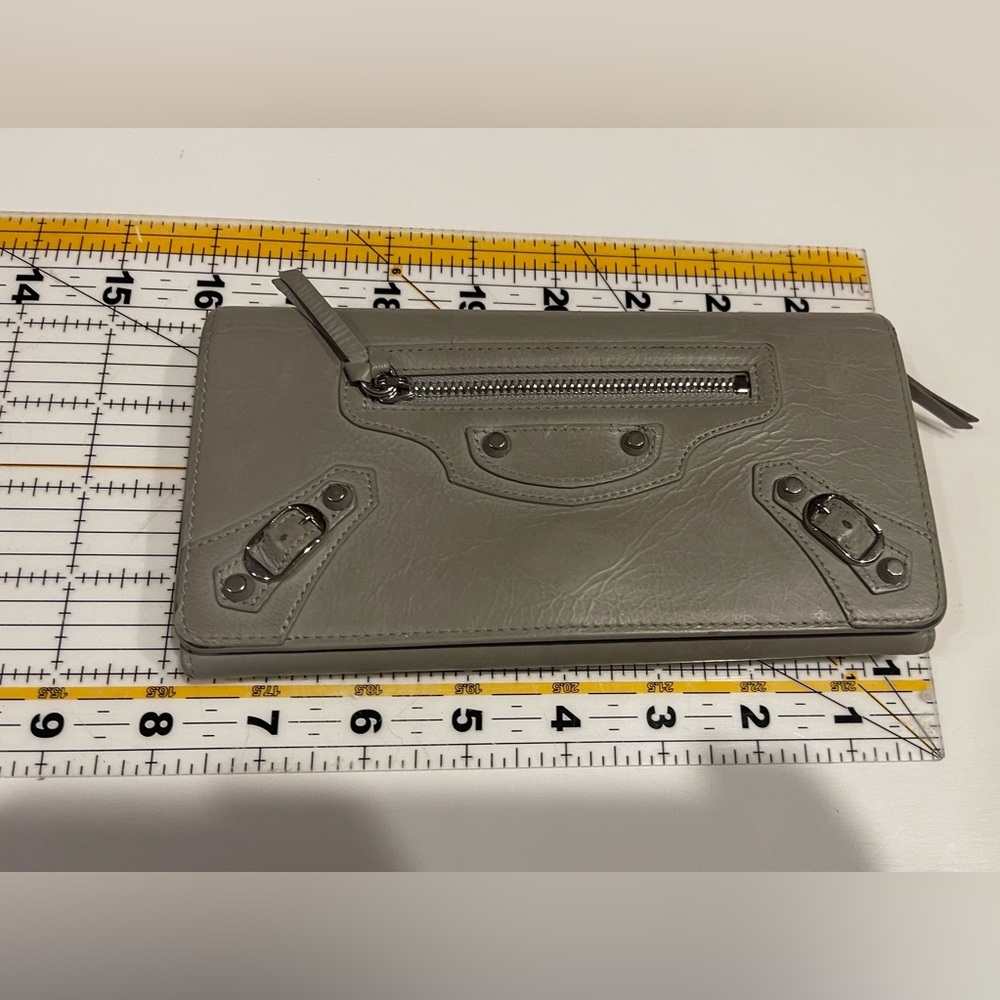 Balenciaga leather long wallet - Picture 5 of 12